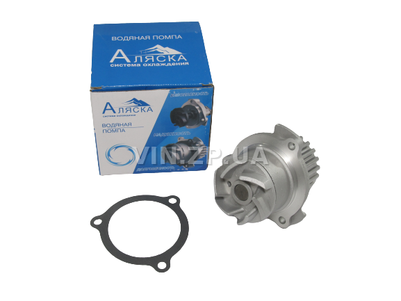 Насос водяной помпа АЛЯСКА ВАЗ 2108, 2109, 21099, 2110, 2111, 2112, 2113, 2114, 2115, 1111, с 8 клапанным двигателем (38303)