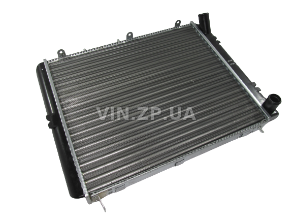Радиатор охлаждения АЛЯСКА Москвич 2141, 2335, алюминиевый (38314) 2
