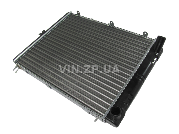 Радиатор охлаждения АЛЯСКА Москвич 2141, 2335, алюминиевый (38314) 4