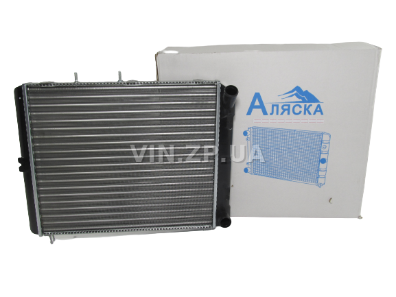 Радиатор охлаждения АЛЯСКА Москвич 2141, 2335, алюминиевый (38314)