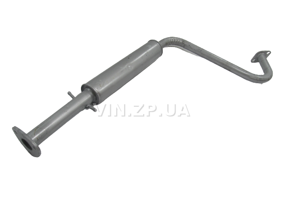 Резонатор Ланос, Сенс 1.3-1.6 с 1997г под фланец ТЕКС двойная прокатка швов OEM 96182255 3