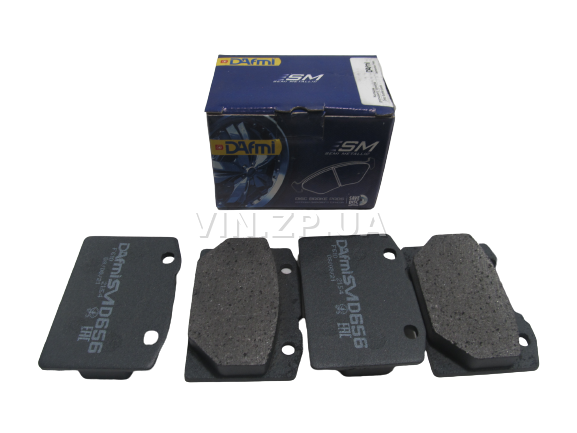 Передние тормозные колодки DAfmi ВАЗ 2101, 2103, 2104, 2105, 2106, 2107, к-кт 4 штуки, серия Semi Metallic 1