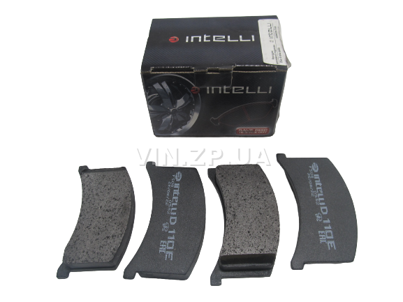 Передние тормозные колодки DAfmi Таврия 1102, 1103, 1105, к-кт 4 штуки, класс премиум-INTELLI 1