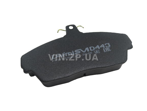 Передние тормозные колодки DAfmi ГАЗ 3110, 3111, 2705, 3302, к-кт 4 штуки, серия Semi Metallic 3