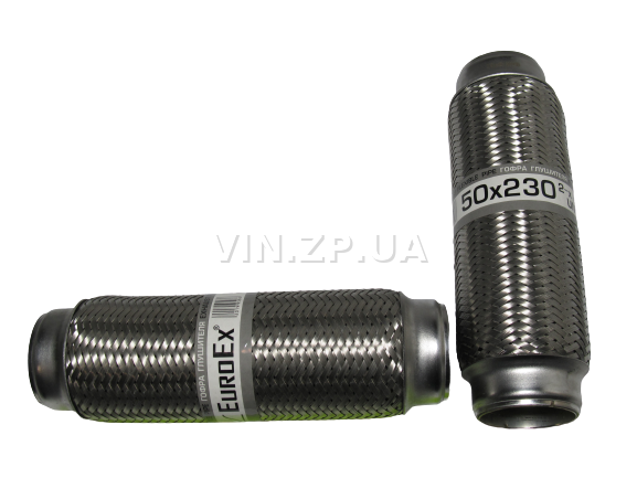 Гофра глушителя и приемной трубы 50 х 230 EuroEx ремонтная на Ланос, 2-х слойная 3