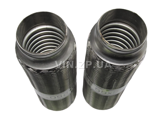 Гофра глушителя и приемной трубы 55 х 250 EuroEx 2-х слойная 2