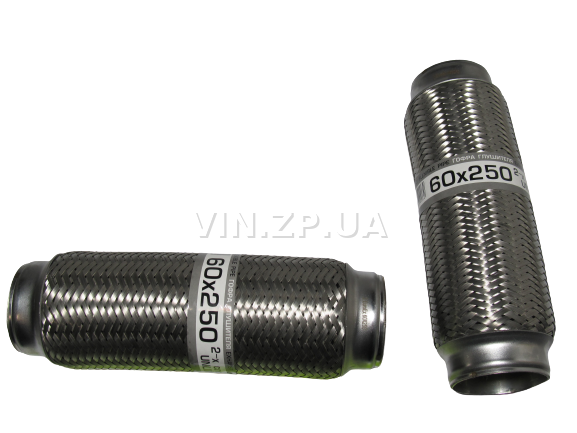 Гофра глушителя и приемной трубы 60 х 250 EuroEx 2-х слойная 3