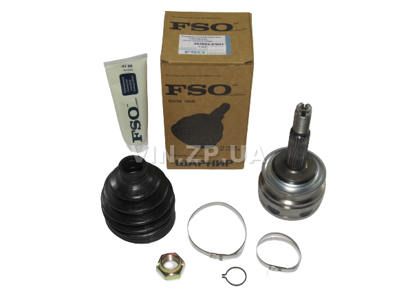 Комплект ШРУС наружный без ABS FSO Ланос, Сенс, двиг.-1.4, 1.5, 29 шлицов, граната, шарнир, OEM 96243569 1