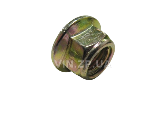Гайка приемной трубы и коллектора Ланос, Авео, Лачетти МЕТИЗ ключ 14, М10 х 1.25, 1шт OEM 94515068 (38828)