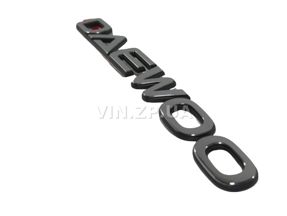 Эмблема крышки багажника FSO Ланос, Сенс "DAEWOO" задняя, OEM 96303494 5