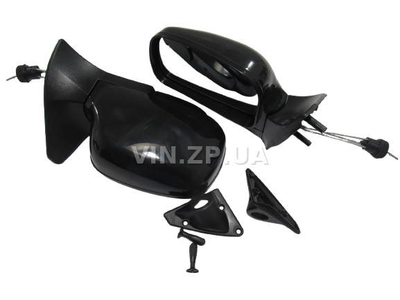 Зеркало ВАЗ 2108, 2109, 21099, 2113, 2114, 2115, с регулировкой, к-кт 2шт VITOL 2