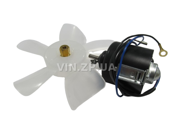 Вентилятор печки ВАЗ 2101-2107, 2121, 21213, 2120, 2131 STANDARD с мотором в сборе, на подшипниках (39558)
