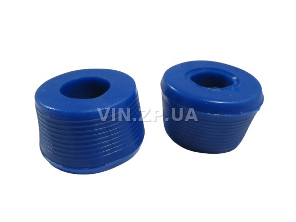 Втулка амортизатора Волга ГАЗ 24, 2401, 2410, 3102, 3110, 31029, 3302, 2705 AWEL к-кт 8шт, силикон 2