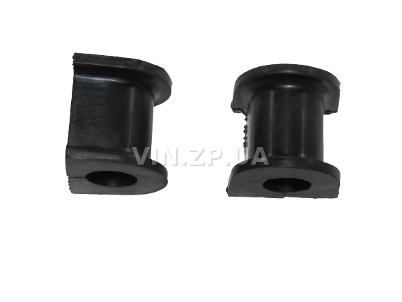 Втулка стабилизатора Ланос, Сенс FSO переднего, стар. образца гладкая, к-кт 2шт, резина, 96444469 (39843) 6