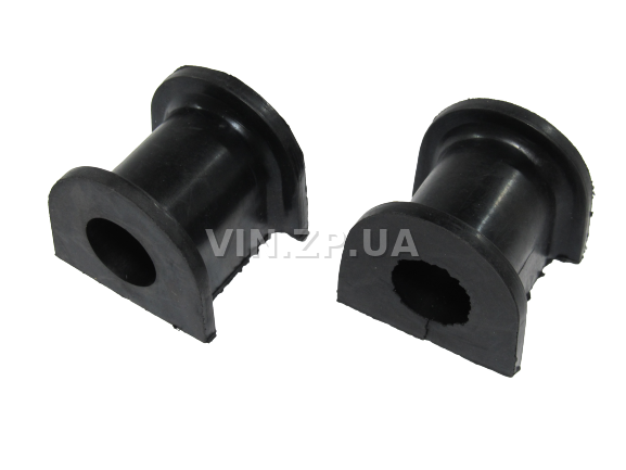 Втулка стабилизатора Ланос, Сенс FSO переднего, стар. образца гладкая, к-кт 2шт, резина, 96444469 (39843)