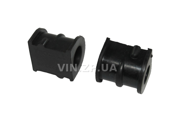 Втулка стабилизатора Ланос, Сенс FSO переднего, нов. образца с буртом, к-кт 2шт, резина, 96444926 (39844) 4