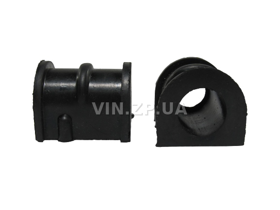 Втулка стабилизатора Ланос, Сенс FSO переднего, нов. образца с буртом, к-кт 2шт, резина, 96444926 (39844) 8