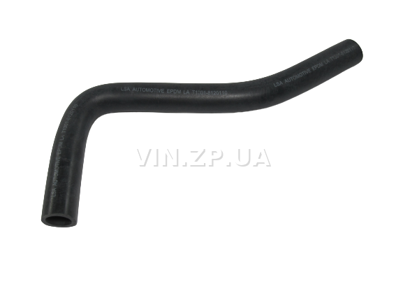 Патрубок отопителя печки LSA Сенс, Ланос 1.4, подводящий, двиг. МеМЗ-301, 307,  OEM: Т1301-8120110 5