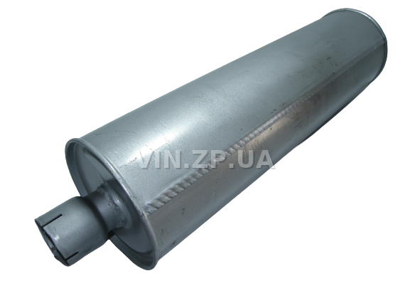 Глушитель Газель, Соболь ГАЗ 3302, 2705, 2217 ТЕКС патрубки d-63мм, центр-центр, двойная прокатка швов (40567)