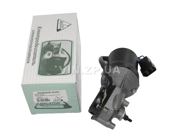 Моторедуктор стеклоочистителя BALATON ВАЗ 2101, 2102, 2103, 2104, 2105, 2106, 2107, 2121, 21213, 21214, 2131, мотор дворников передний 2