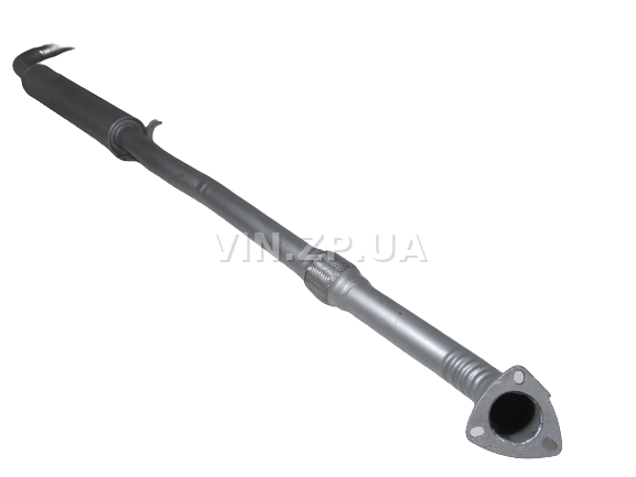 Резонатор ВАЗ 21101, 2110, 2111, 2112, с 2008 г, 16-клап. под катализатор ТЕКС с гофрой, двойная прокатка швов 2