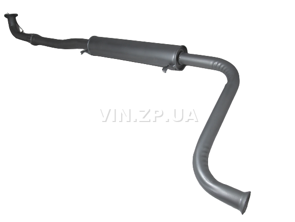 Резонатор ВАЗ 21101, 2110, 2111, 2112, с 2008 г, 16-клап. под катализатор ТЕКС с гофрой, двойная прокатка швов 3