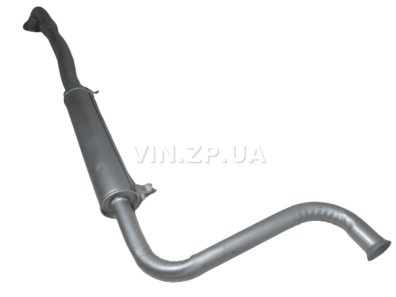 Резонатор ВАЗ 21101, 2110, 2111, 2112, с 2008 г, 16-клап. под катализатор ТЕКС с гофрой, двойная прокатка швов 4