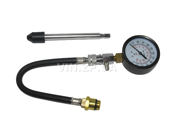 Компрессометр INTERTOOL для бензиновых двигателей, до 20 Бар 5