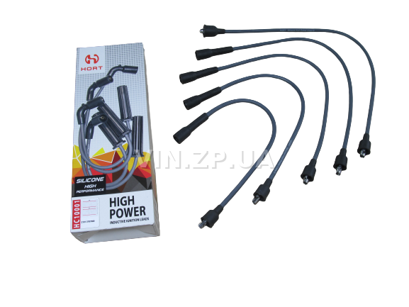 Провода высоковольтные HORT ВАЗ 2101, 2102, 2103, 2104, 2105, 2106, 2107, силикон, карбюраторные двигатели 2