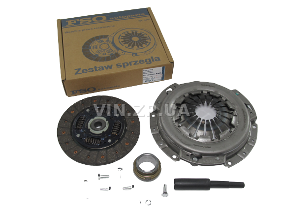 Комплект сцепления в сборе FSO Ланос 1.4-1.5, Сенс 1.4-1.5, Авео 1.4-1.5, корзина + диск сцепления + подшипник выжимной , OEM 90251210, 
96211129, 
96408515 1