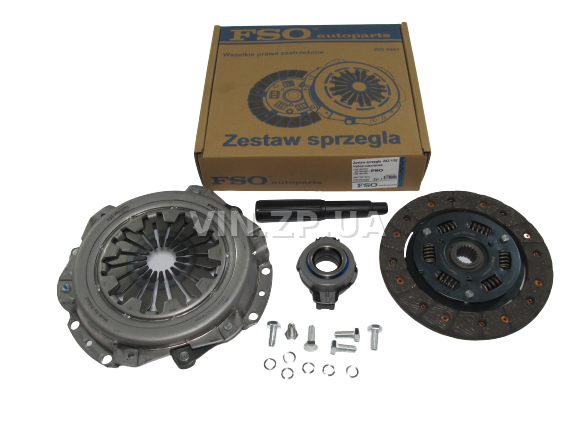 Комплект сцепления в сборе FSOЗАЗ Таврия 1102, Славута 1103, Дана 1105, Сенс с двиг.МеМЗ-301, корзина + диск сцепления + выжимной подшипник 1