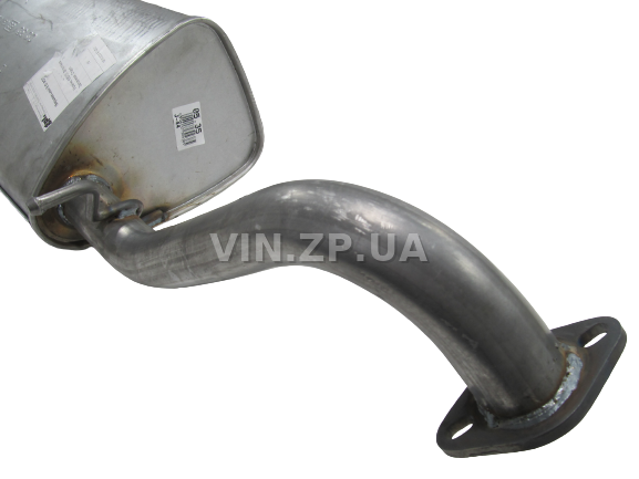 Глушитель Такума 1.6i-1.8i-2.0i  POLMO алюминизированный OEM 96264045 3