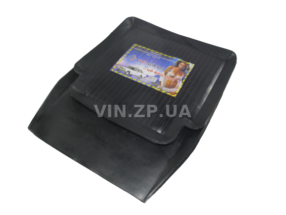 Коврик салона ДзРТИ ВАЗ 2101, 2102, 2103, 2104, 2105 2106, 2107, резиновый, комплект (41499) 4