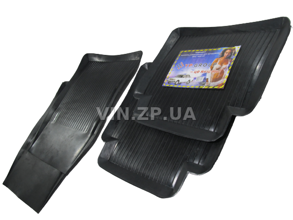 Коврик салона ДзРТИ ВАЗ 2101, 2102, 2103, 2104, 2105 2106, 2107, резиновый, комплект (41499) 5