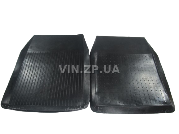 Коврик салона передний ДзРТИ ВАЗ 2101, 2102, 2103, 2104, 2105, 2106, 2107, резиновый, комплект (41500)