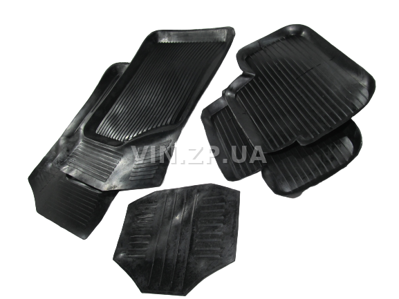 Коврик салона ДзРТИ ВАЗ 2108, 2109, 21099, 2115, резиновый, комплект (41501) 5