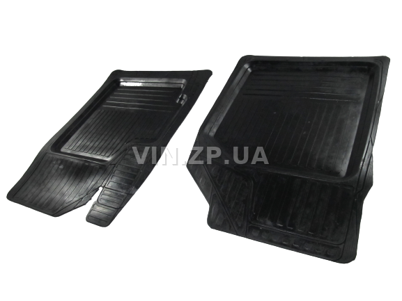 Коврик салона ДзРТИ Ланос, Сенс, резиновые, комплект (41505) 5