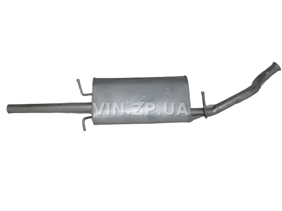 Глушитель Ланос, Сенс, 1.3-1.6i седан, под хомут ТЕКС с кронштейном для усиления трубы 96182257 1