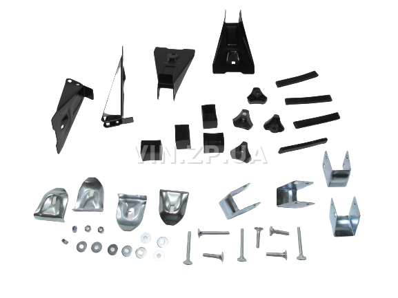 Багажник на Крышу UNI Водосток Универсальный 128 см Сталь UNI-128 4