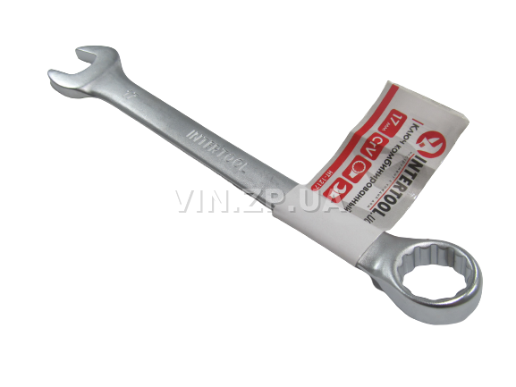 Ключ рожково-накидной CrV 17 мм INTERTOOL 2