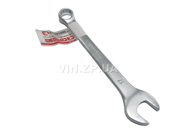Ключ рожково-накидной CrV 17 мм INTERTOOL 1