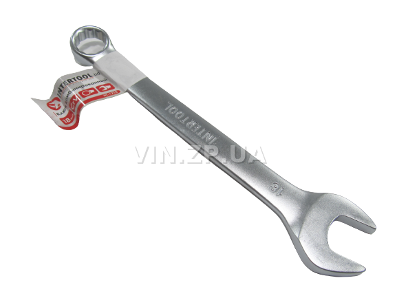 Ключ рожково-накидной CrV 18 мм INTERTOOL 1