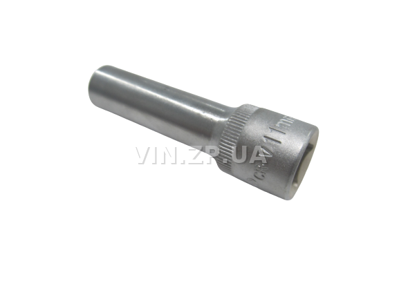 Головка шестигранная 1/2" х 11мм, длинная, CrV SIGMA (41820)