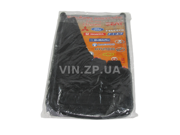 Брызговики ELEGANT универсальные леговые автомобили, к-кт 2 шт, 350 х 225, резина 2