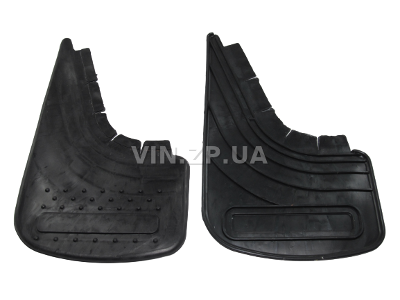 Брызговики ELEGANT универсальные леговые автомобили, к-кт 2 шт, 350 х 225, резина 4