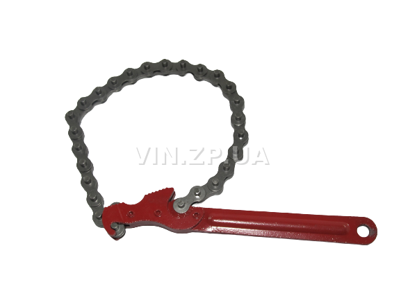 Съемник масляного фильтра цепной INTERTOOL универсальный 3