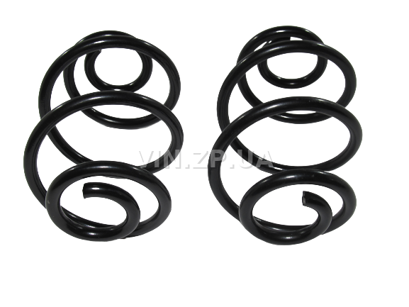 Пружина задняя FSO Ланос, Сенс, усиленная, комплект 2шт, OEM 96179834 6