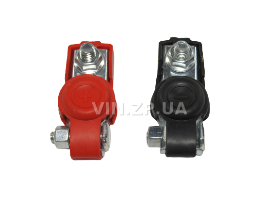 Клеммы аккумулятора FSO Ланос, Сенс, Эсперо, комплект плюс-минус, OEM 96187092, 96187093 2