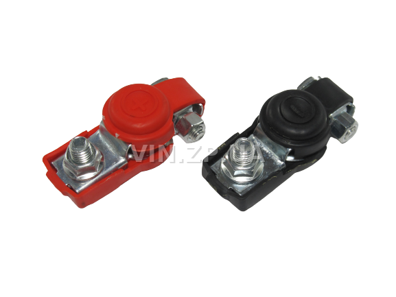 Клеммы аккумулятора FSO Ланос, Сенс, Эсперо, комплект плюс-минус, OEM 96187092, 96187093 6