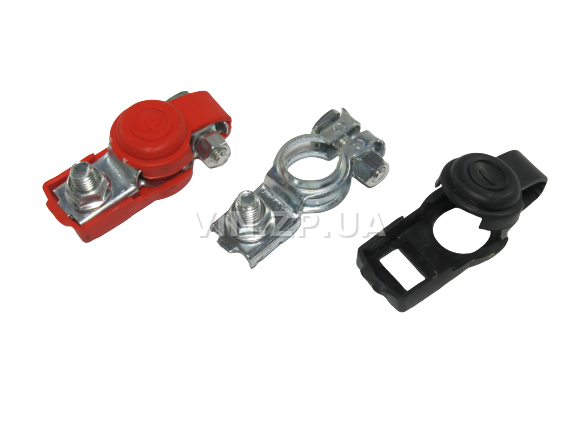 Клеммы аккумулятора FSO Ланос, Сенс, Эсперо, комплект плюс-минус, OEM 96187092, 96187093 7